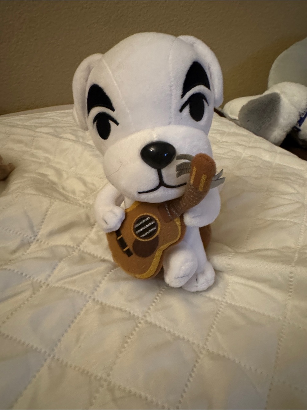 Animal Crossing K. K. Slider Plush Dog with Guitar stuffed toy